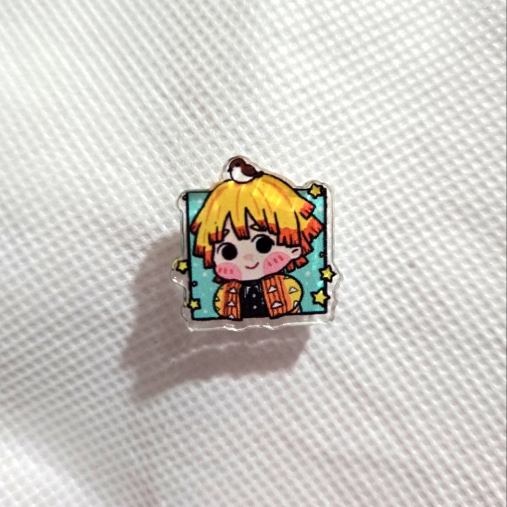 Zenitsu Agatsuma From Demon Slayer Pin